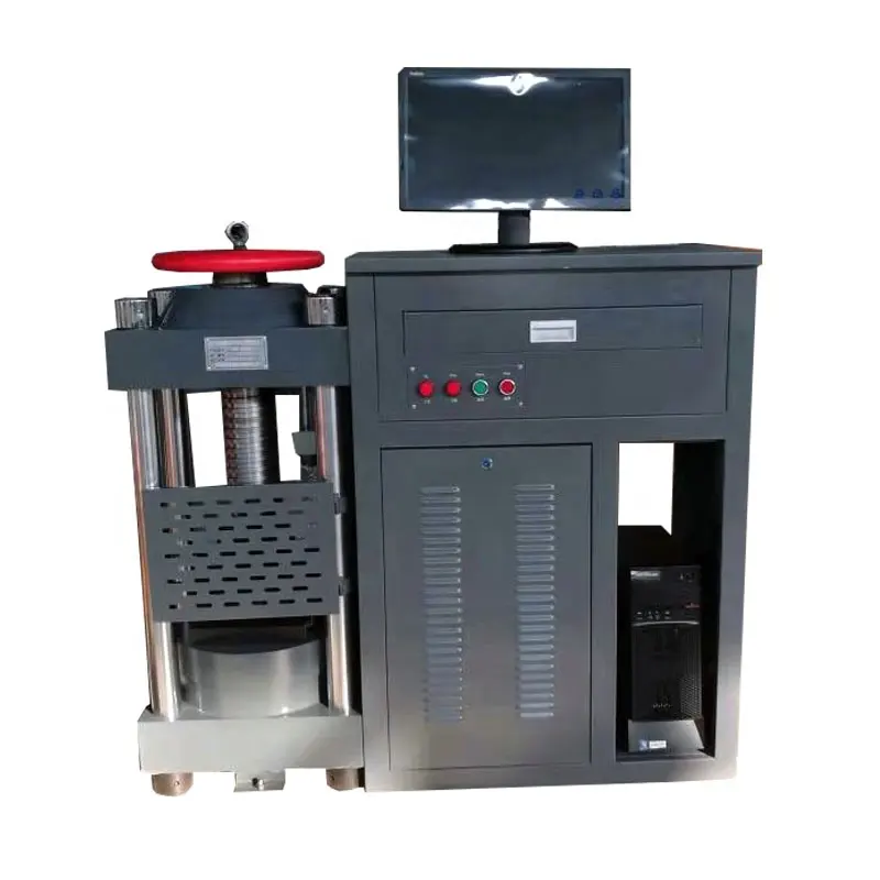 Máquina de prueba de resistencia de compresión de hormigón automática usada 200Ton 300Ton