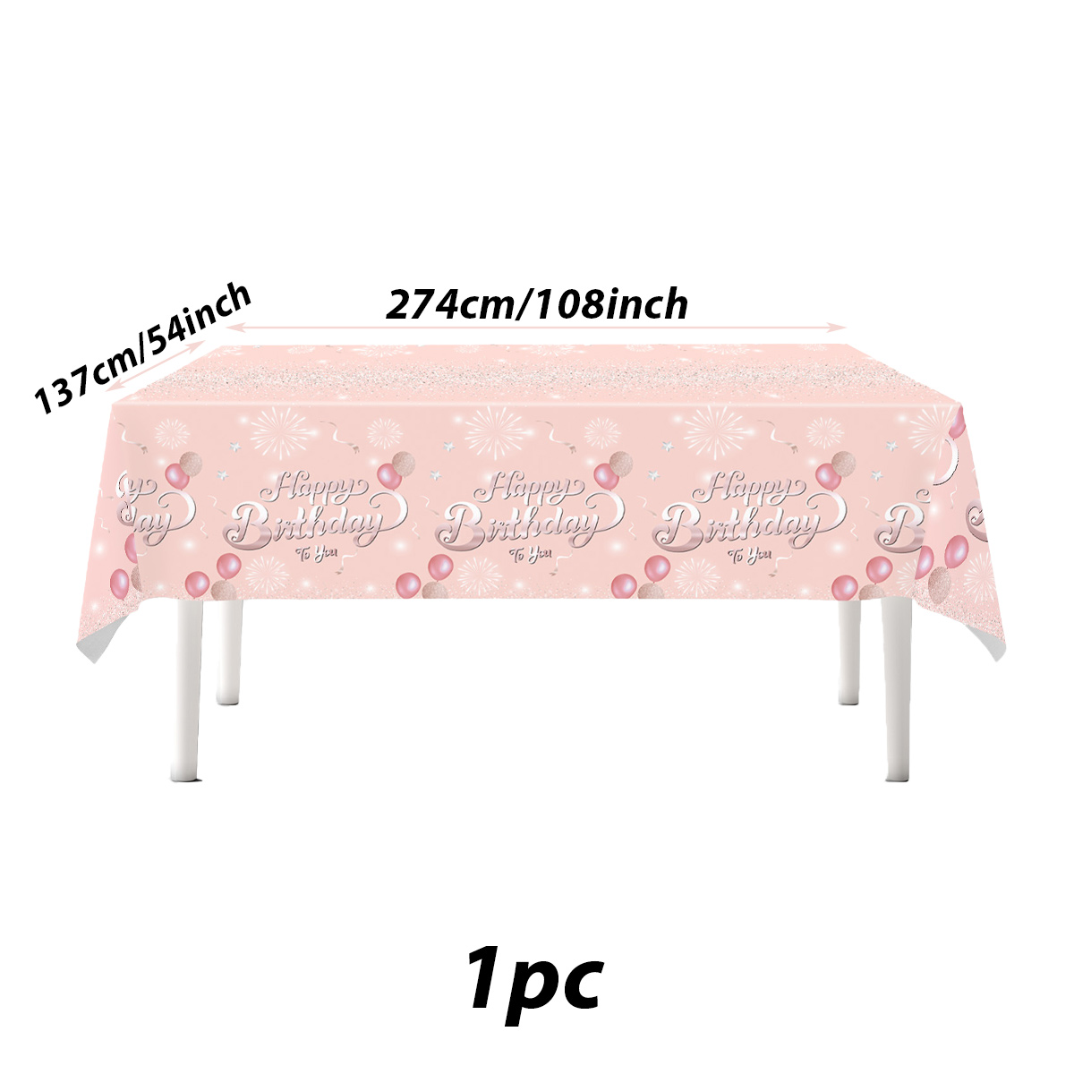 Pink Tablecloth