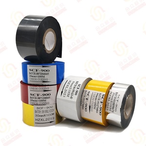 Schwarze Farbcodiermaschine Druckdatum Chargenummer Ladennummer Heißpräge-Codierungsband anpassbare Größe - Product Image 4