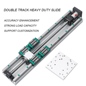 Heavy Duty CNC Motorized XYZ Gantry Robot System Rack <strong>and</strong> Pinion Guideway <strong>Slide</strong> Table Stage Actuator <strong>Linear</strong> Module Guide <strong>Rail</strong>