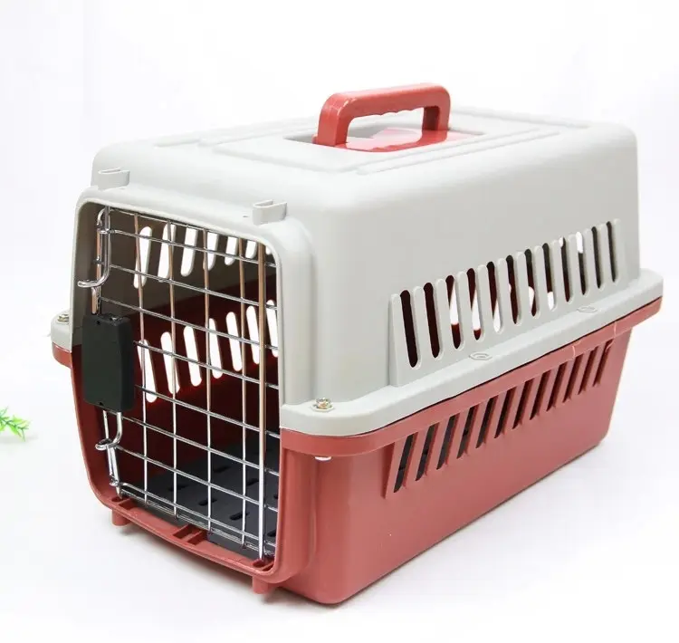New Pet products Carrier airline transport box flight Carrier Travel Box transportation Cages crate kennel