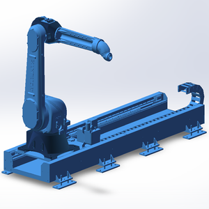 Sistema de pista deslizante de tierra robótica resistente personalizable de la automatización industrial - Product Image 2