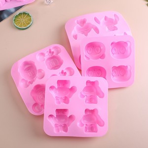 Shuxin phim hoạt hình Silicone khuôn bánh Yugui chó giai điệu gấu trúc trứng muối siêu nhân làm bằng tay xà phòng thạch cao mô hình chịu nhiệt - Product Image 4