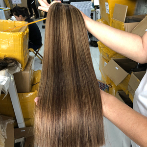 キューティクルアライメントバージンレミークレアチン人間の髪二重描画ヨーロッパ髪Iチップヘアエクステンション