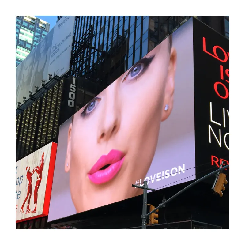 Outdoor Led Panel Led Screen P10 Led Display Panelen 960*960Mm Led Pantalla Vaste Installatie Video Wall Billboard ijzer Case