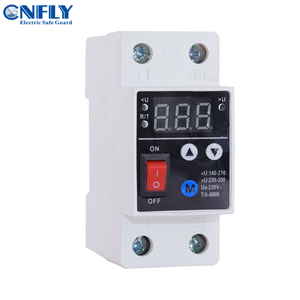 CNFLY 40A 230V Din Rail Electronic Digital Display Adjustable Overload Voltage Protector MCB - Product Image 2