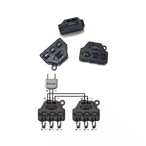 <strong>1</strong> to <strong>3</strong> Parallel <strong>Splitter</strong> LED Lighting Fixture Connector TL-103 Wiring Terminal - Product Image 2
