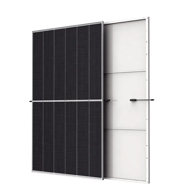 Módulo de medio Pv de 600w, Mono de media célula con 120 celdas, buen precio, proveedores de energía Solar residencial de China