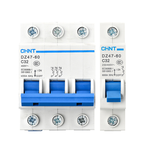Chint DZ47-60 Type C 1P 10A16A20A32A40A50A60A三相家庭用小型遮断器mcb遮断器 - Product Image 1