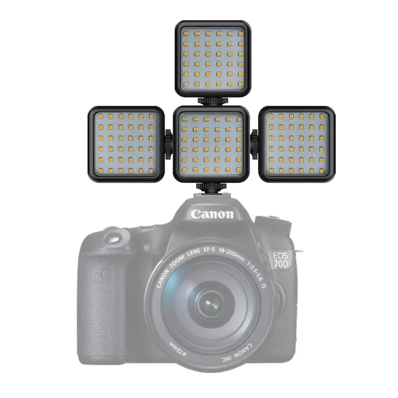 Portátil mini 36 PCs cuentas estudio fotografía luz Cámara LED video relleno luz smartphone selfie LED relleno Luz