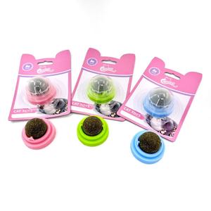 Manufacture Wholesale Pet Toy Assorted Color <strong>Catnip</strong> Ball - Product Image 4