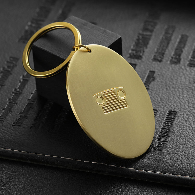 blank motel keychain