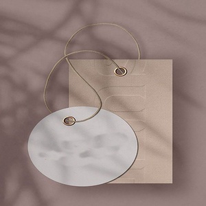 Free Sample <strong>Custom</strong> Hangtag <strong>String</strong> Embossed LOGO <strong>Printing</strong> hang <strong>Tag</strong> for Garment - Product Image 3