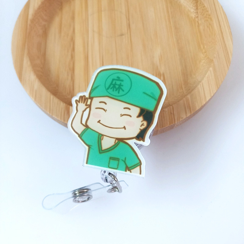 Anesthetist's transparent buckle