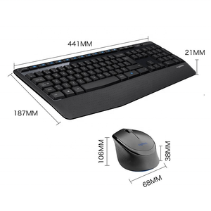Logitech MK345 kablosuz klavye fare anahtarı fare seti bilgisayar ev ofis oyunu - Product Image 6