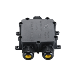 Hộp nối màu đen ngoài trời không thấm nước IP68 Hộp nối ngoài trời-3 chiều yb730 hộp nối dây nguồn điện bên ngoài - Product Image 4
