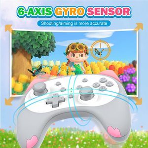 Nintendo Switchワイヤレスプロコントローラースイッチゲーミングアクセサリー用カワイイかわいい猫コントローラー - Product Image 5