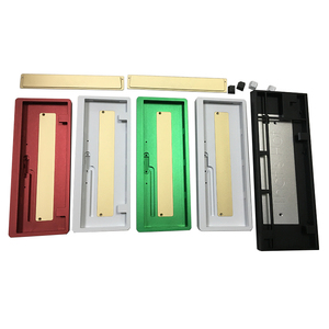 Özel oyun klavye durumda CNC işleme boncuk kumlama ve eloksal e-kaplama PCD finish ile 6061 6063 alüminyum - Product Image 6