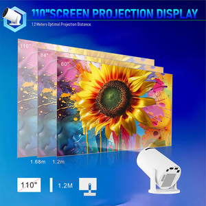 Mini proyector portátil Topleo Smart Cinema Android 11 LED 4K Wifi Mini proyectores para Data Show Hy300 Pro + Android Mini - Product Image 3