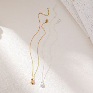 תליון זהב pvd ציפוי זירקוניה dainty לב תליון נירוסטה שרשרת ללא דוהה עמיד למים תכשיטים אופנה הסיטונאי