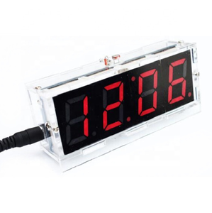 KIT fai da te orologio elettronico Kit microcontrollore a LED orologio digitale tempo controllo della luce termometro della temperatura - Product Image 5
