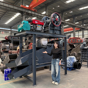 Équipement mobile portatif de concassage et de criblage de pierre de broyeur de mâchoire de PE-250x400 pour le minerai de roche dure - Product Image 2