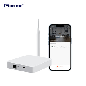 GIRIER Smart domotica cablato Hub Tuya ZigBee 3.0 Gateway intelligente con controllo APP Antenna - Product Image 1
