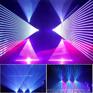 ZY 5W 3W 2W LED lazer ışığı düğün için 3D animasyon DJ disko partiler ve Concerts-DMX512 kontrol modu - Product Image 5