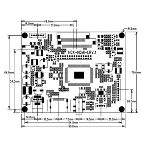 HD-MI <strong>VGA</strong> port <strong>input</strong> <strong>LCD</strong> driver board