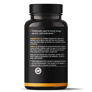 OEM Hot Selling Maca <strong>Power</strong> Capsule Helps <strong>Hormone</strong> Balance Supplement for Men Promotes Energy Maca Root Capsules - Product Image 3