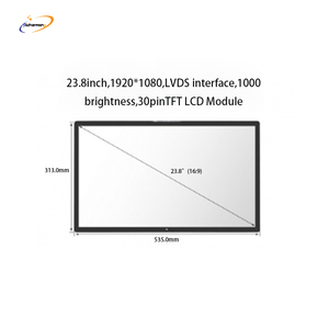 23,8 \ "pulgadas 1920*1080 módulo LCD a Color personalizable Industrial 24 TFT Monitor táctil Panel LCD para Monitor de pantalla de PC portátil - Product Image 3