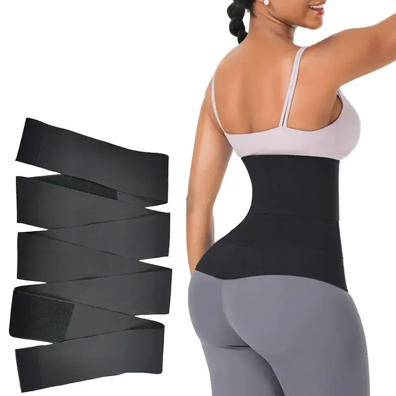 3/4/5/6M Tailletrainer Vrouwen Afslankverband Wikkel Body Shaper Buik Wrap Shapewear Trimmer Riem Plus Size Shapers