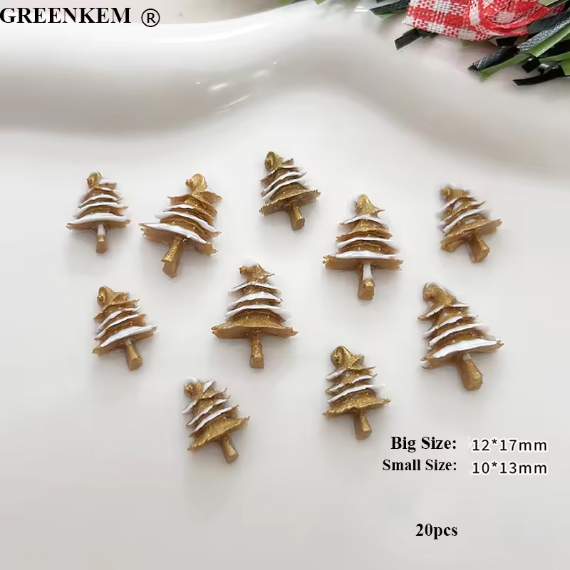 Sapin de Noël doré -20pcs