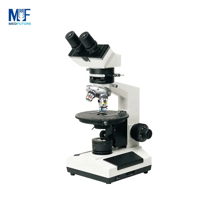 BIOBASE-microscopio biológico polarizado de alta calidad, BMP-107T, sin tensión, acromático, objetivo 4x,10x,40x, China