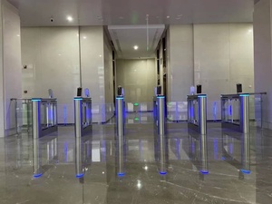 RFID NFC Tarjeta Swing Torniquete Lector de código QR Wiegand Control DE ACCESO TCP/IP RS485 USB - Product Image 5