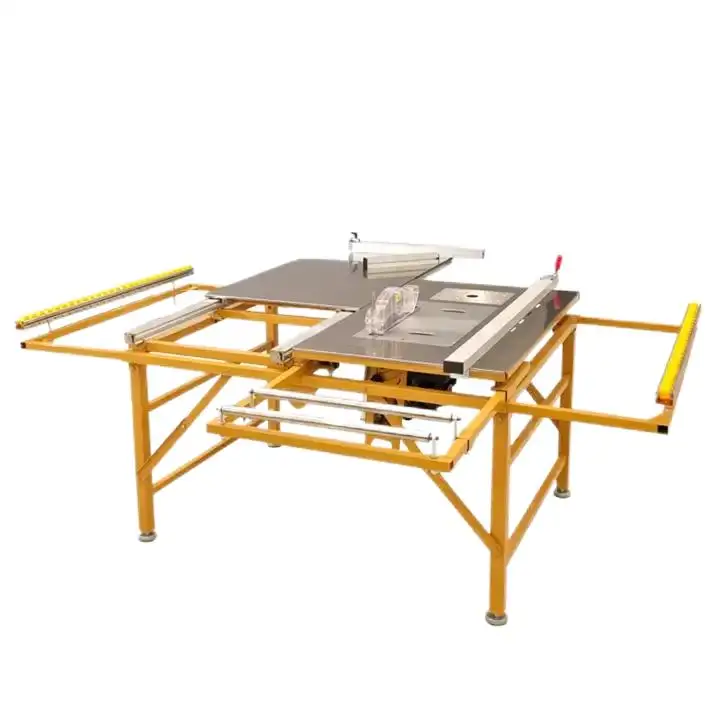 Monofásico 220V Alta Precisión 3 en 1 Combinación de máquinas de carpintería Multifuncional Sierra de mesa máquina de corte de madera