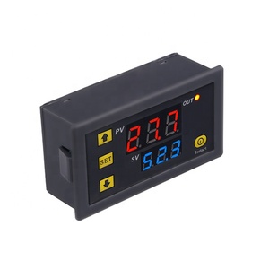 Controlador Digital de temperatura, regulador de termostato, Control de refrigeración y calefacción, medidor de Sensor, W3230 DC 12V 24V AC 110-220V - Product Image 4