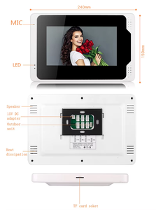 WIFI <strong>Video</strong> Doorbell Phone Rainproof Call Panel IR Camera for Home Villa <strong>Building</strong> ApartmentVideo Door <strong>Intercom</strong> Entry <strong>System</strong> Kit - Product Image 4