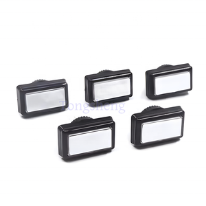 12v Dc <strong>Rectangular</strong> <strong>Button</strong> Badge Durable Arcade 46*27mm Rectangle Illuminated <strong>Led</strong> <strong>Push</strong> <strong>Button</strong> Lights <strong>Push</strong> Switch <strong>Button</strong> - Product Image 4