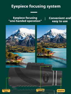 8*40 High-Definition-Teleskop mit großer Reichweite und Stativ-Telefon halter Jagd im Freien Camping Wandern Tourismus Mon okular Teleskop - Product Image 4