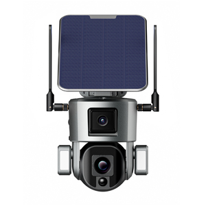 รุ่น Y5กล้องการ์ดหน่วยความจำที่กำหนดเองกลางแจ้งเป็น4พันเลนส์คู่กับ Wifi กล้องพลังงานแสงอาทิตย์,มีกันน้ำโลโก้ที่กำหนดเอง - Product Image 2