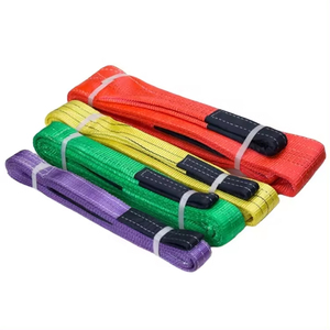 Eslinga redonda de doble ojo, carga de trabajo, precio de fábrica, correas suaves, correas sin fin, eslinga de elevación - Product Image 6