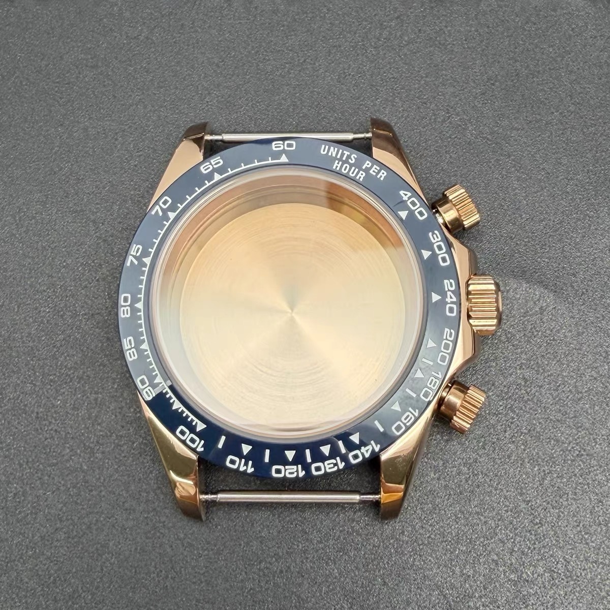 Rose Case Blue Ceramic Bezel