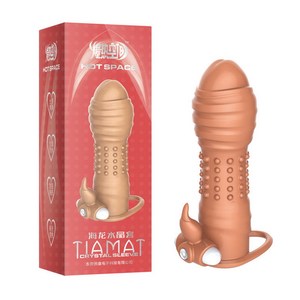 Männliches Sexspielzeug Vibrierendes Spike-Kondom mit Kugel Vergrößern Verzögerung Kristall Weiblicher G-Punkt Orgasmus Erwachsene Produkte Vibrator Penis Ärmel - Product Image 3