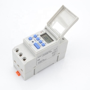 Mini Digital LCD Power <strong>Timer</strong> Programmable Time Switch AC 220V / 110V DC 12V /24 V 16A Din Rail <strong>Timer</strong> Switch
