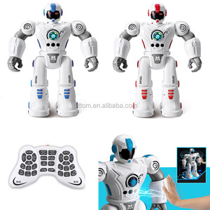 Robot di programmazione con rilevamento dei gesti Smart Demo Police man Robotic toys - Product Image 1