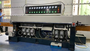 Tự động Kính thẳng đường viền máy thủy tinh nhỏ mài và đánh bóng Máy cạnh maquinas vidrio bisel - Product Image 5