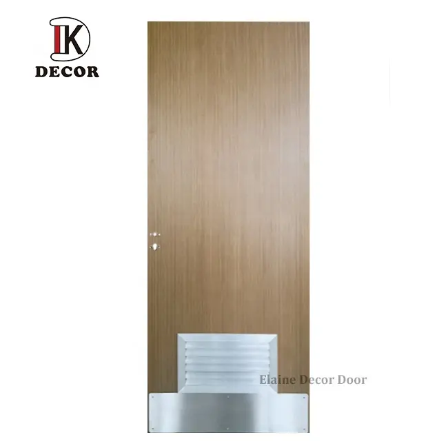 Recon Teak Porte In Legno Bagno Feritoia Della Lega di Alluminio Porta del Bagno Porta in Acciaio Inox Batticalcagno