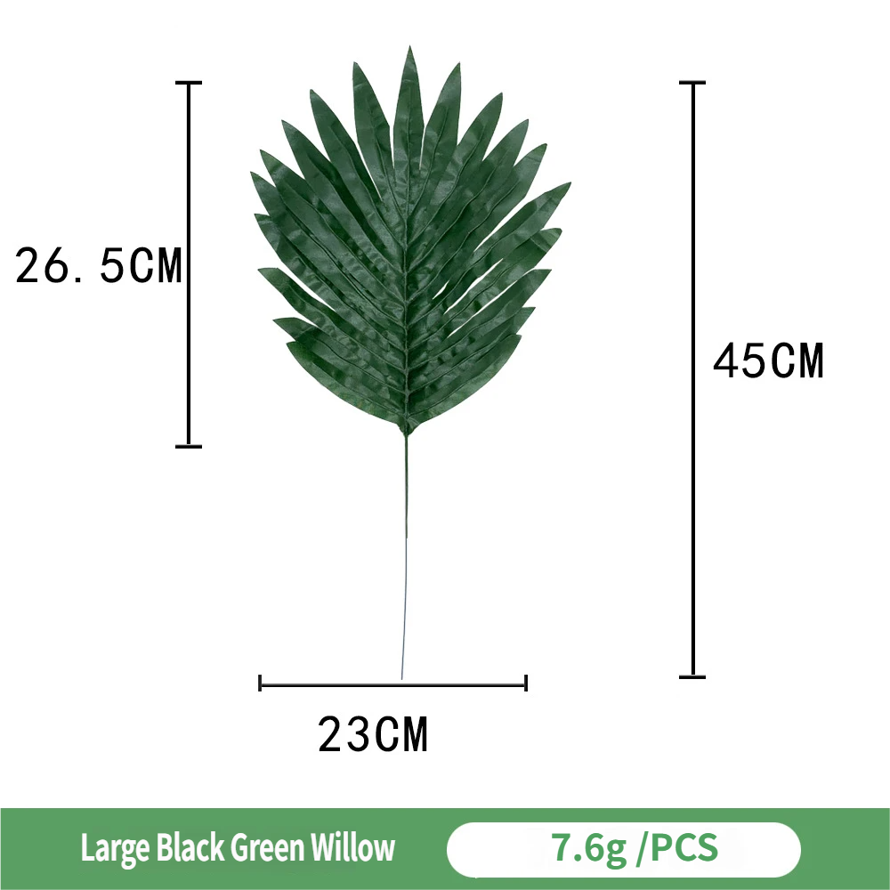 Grande salice verde nero