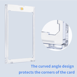 Thân Thiện Với Môi Rõ Ràng Acrylic Thể Thao Thẻ Bảo Vệ Trường Hợp 35pt Từ Thể Thao Kinh Doanh Chủ Thẻ Siêu Âm Văn Phòng Trường Nguồn Cung Cấp - Product Image 5